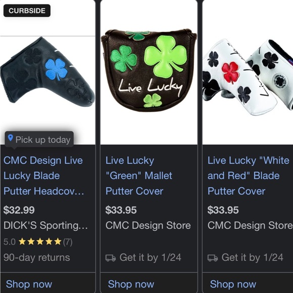 LiveLucky 🍀 - ***New unused putter cover 🇺🇸 - Picture 5 of 5